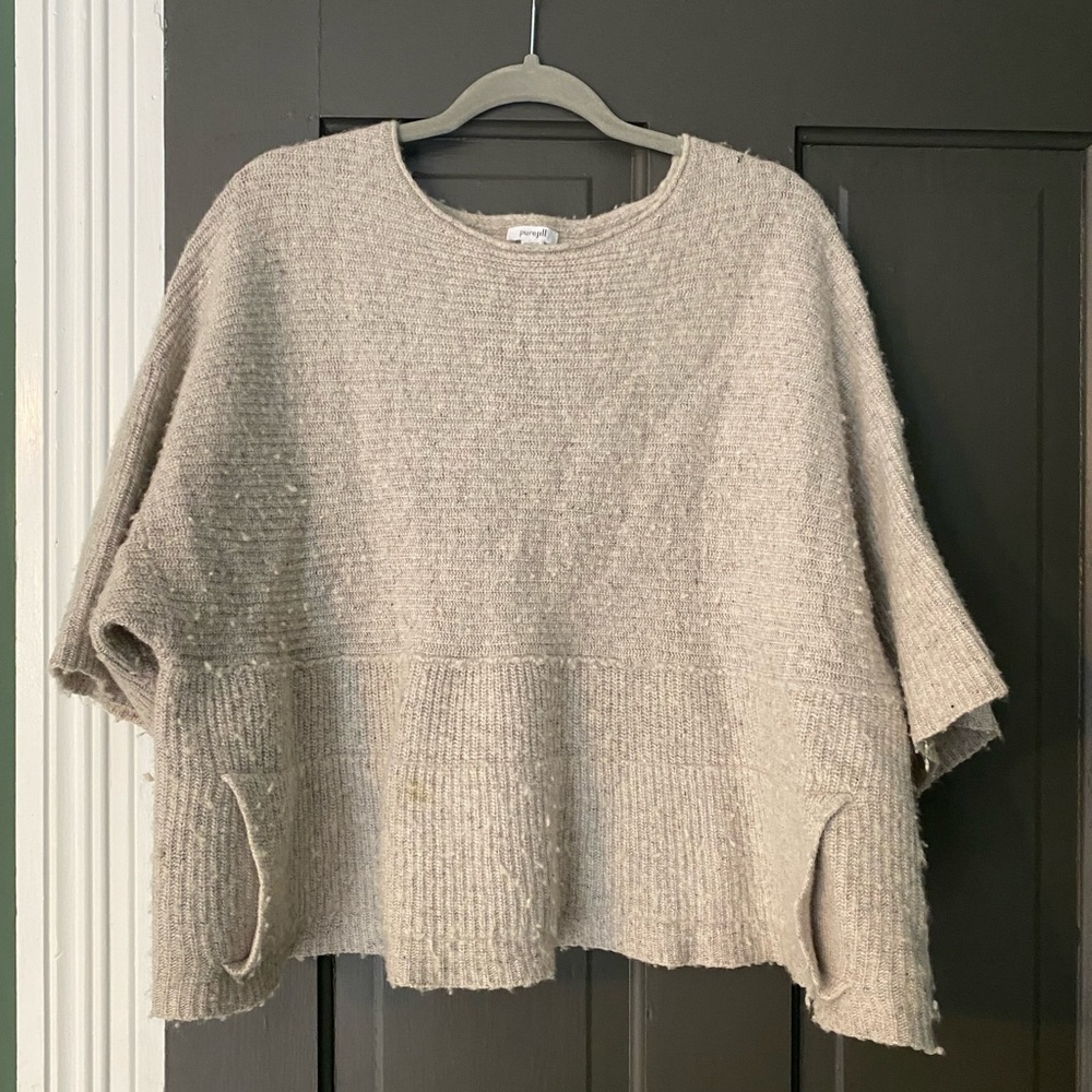 J.Jill brand Gray Sweater size XL